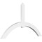 Ekena Millwork Archdale Architectural Grade PVC Gable Bracket, 60"W x 35"H x 2"D x 4"F, 14/12 Pitch GBP060X35X0204ARC00 - alternate 1